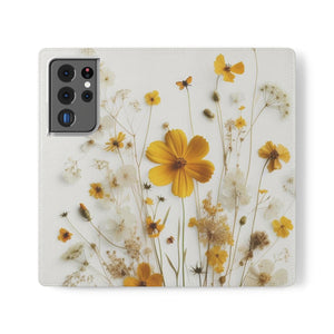 LBM Yellow flowers Flip Cases