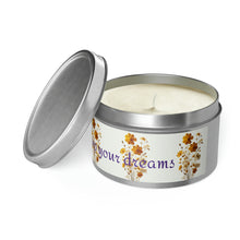 LBM Tin Candle, Light up your dreams.    Tin Candles