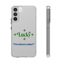 LBM I'm almost sober!" Saint Patrick's Day Clear Cases