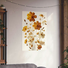 LBM Yellow flowers Matte Vertical Posters