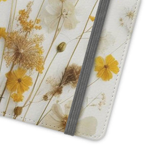 LBM Yellow flowers Flip Cases