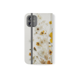 LBM Yellow flowers Flip Cases