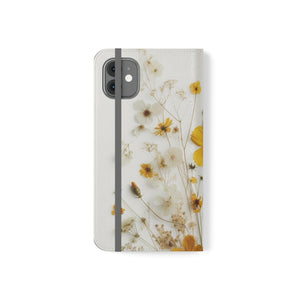 LBM Yellow flowers Flip Cases