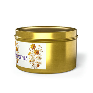 LBM Tin Candle, Light up your dreams.    Tin Candles