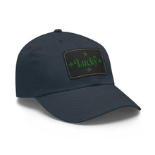 LBM Lucky Saint Patrick's Day Dad Hat with Leather Patch (Rectangle)