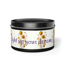 LBM Tin Candle, Light up your dreams.    Tin Candles