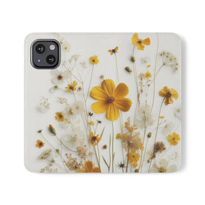 LBM Yellow flowers Flip Cases