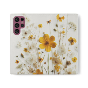 LBM Yellow flowers Flip Cases