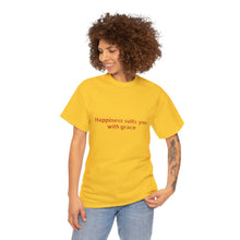 Happiness suits you with grace Unisex Heavy Cotton Tee