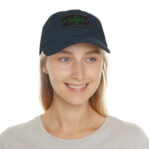 LBM Lucky Saint Patrick's Day Dad Hat with Leather Patch (Rectangle)