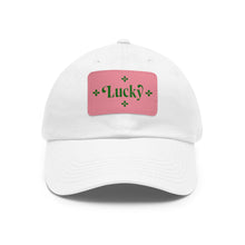 LBM Lucky Saint Patrick's Day Dad Hat with Leather Patch (Rectangle)