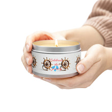 LBM Tin Candle,  Celebrate the journey.  Tin Candles