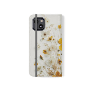 LBM Yellow flowers Flip Cases