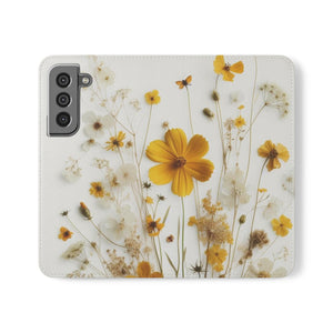 LBM Yellow flowers Flip Cases