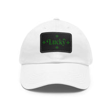 LBM Lucky Saint Patrick's Day Dad Hat with Leather Patch (Rectangle)