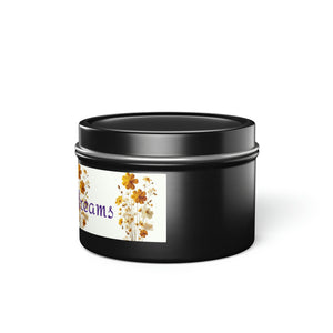 LBM Tin Candle, Light up your dreams.    Tin Candles