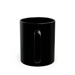 LBM Black Mug, "Believe in yourself and you will be unstoppable"  Black Mug (11oz)