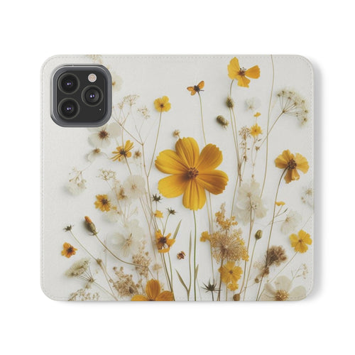 LBM Yellow flowers Flip Cases