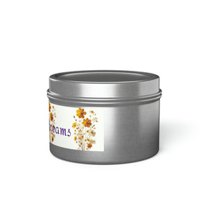 LBM Tin Candle, Light up your dreams.    Tin Candles