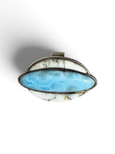 Caribbean Horizon Larimar & 925 Sterling Silver Ring