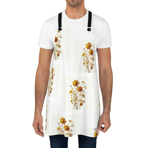 LBM Yellow Flowers Apron (AOP)