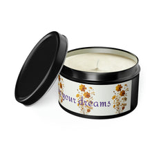 LBM Tin Candle, Light up your dreams.    Tin Candles