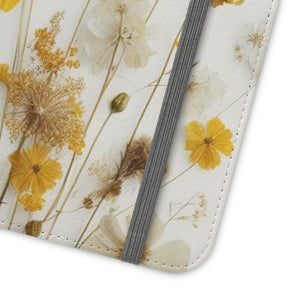 LBM Yellow flowers Flip Cases