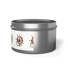 LBM Tin Candle,  Celebrate the journey.  Tin Candles