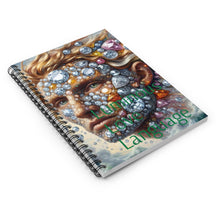 LBM Luminous Love Language Spiral Notebook - Ruled Line