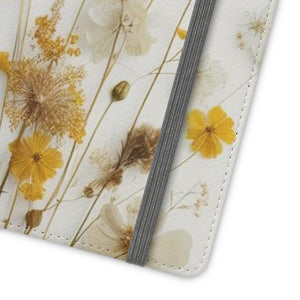 LBM Yellow flowers Flip Cases