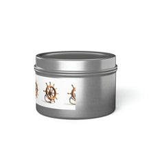 LBM Tin Candle,  Celebrate the journey.  Tin Candles