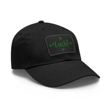 LBM Lucky Saint Patrick's Day Dad Hat with Leather Patch (Rectangle)