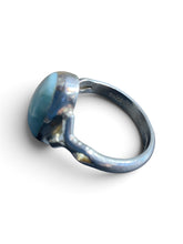 Caribbean Current Larimar & 925 Sterling Silver Ring