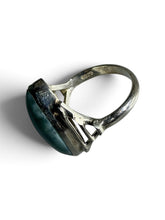 Caribbean Marquise Larimar & 925 Sterling Silver Ring