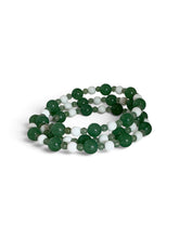 Emerald Meadow Aventurine Beaded Wrap Bracelet
