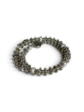 Silver Eclipse Beaded Wrap Bracelet