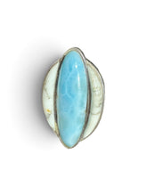 Caribbean Horizon Larimar & 925 Sterling Silver Ring